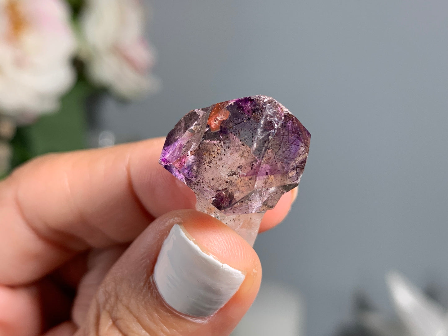 Amethyst Scepter (1.1", 29mm)