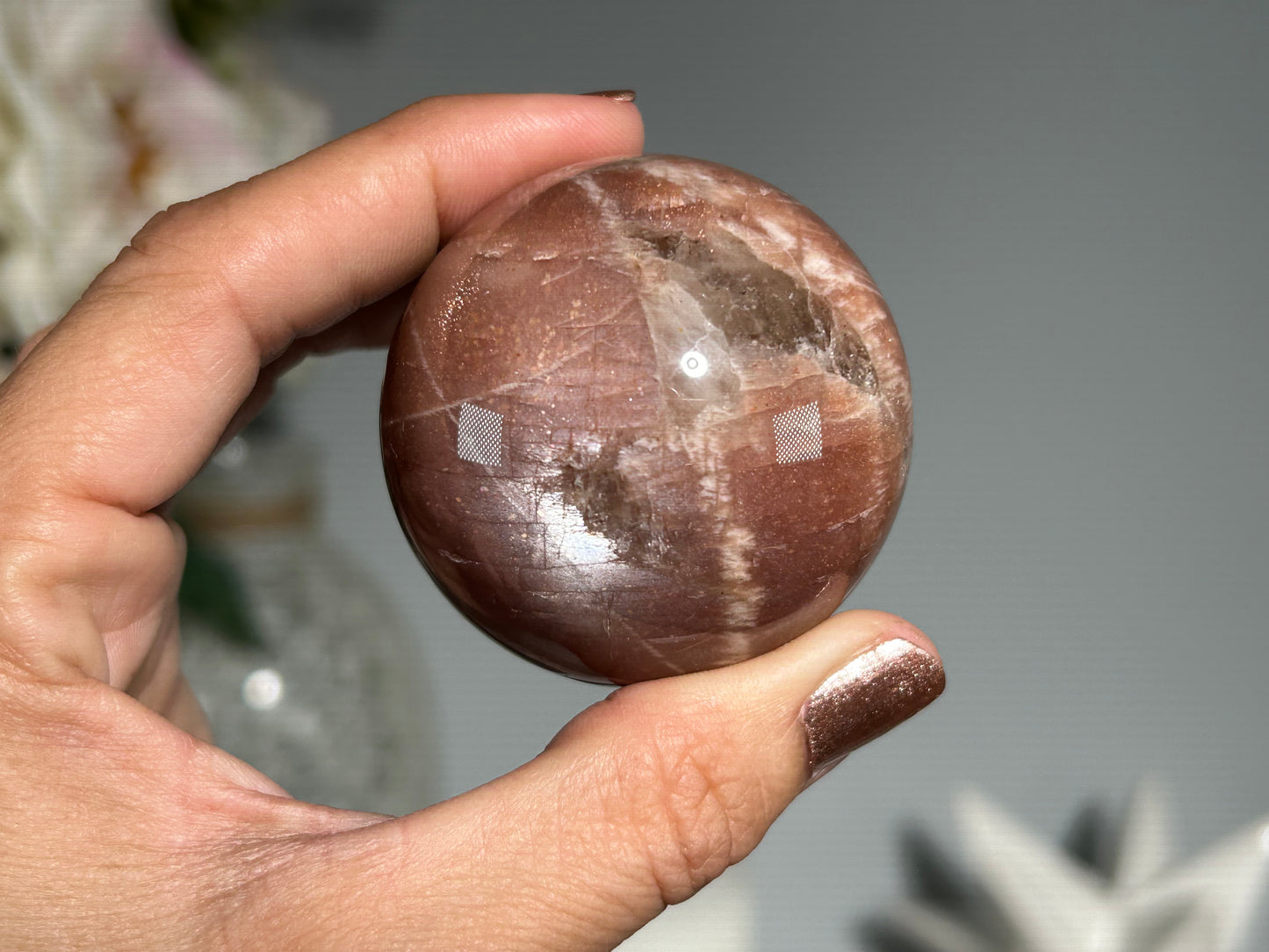 Confetti Sunstone Sphere (1.9", 48mm)