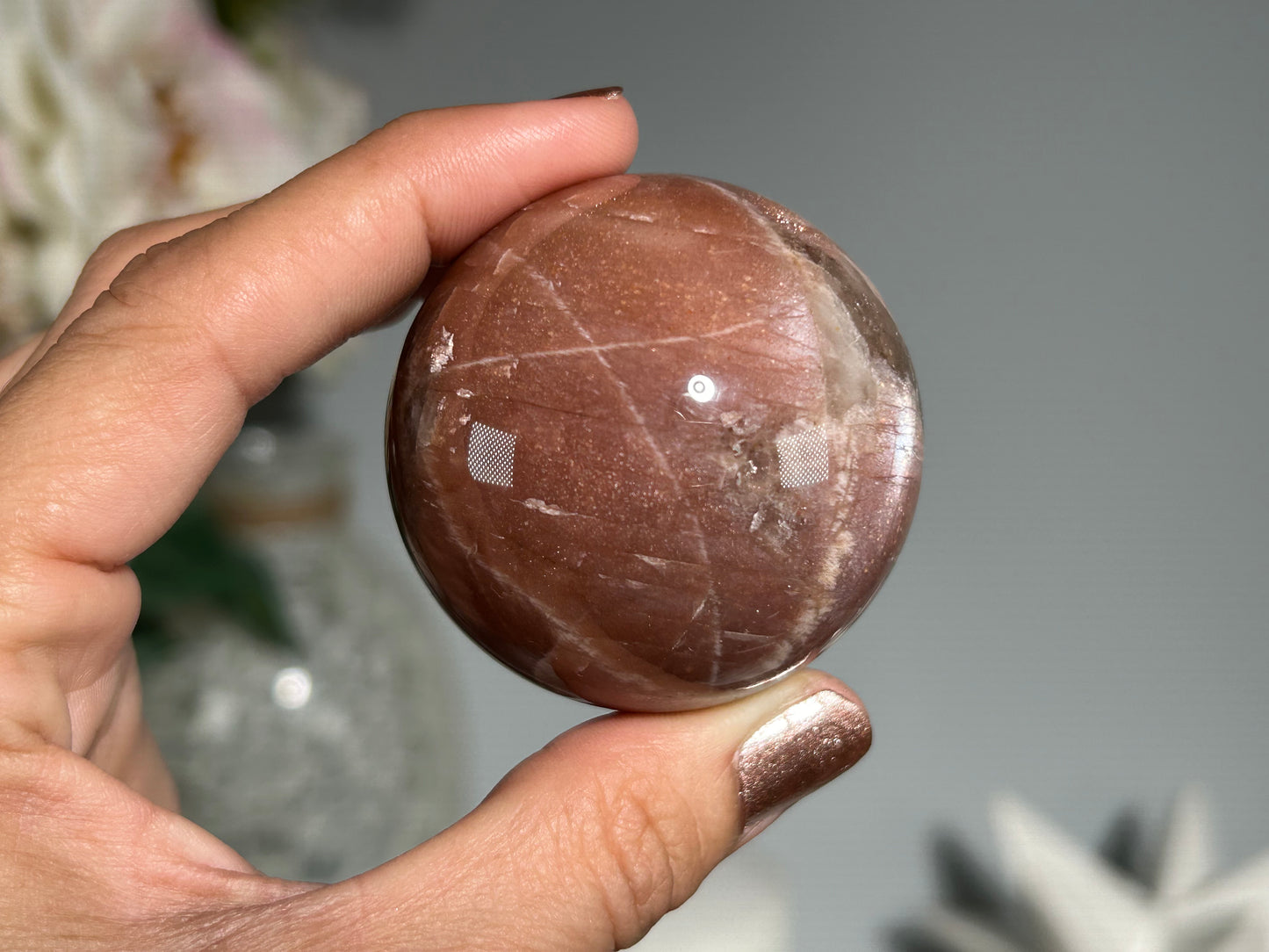 Confetti Sunstone Sphere (1.9", 48mm)