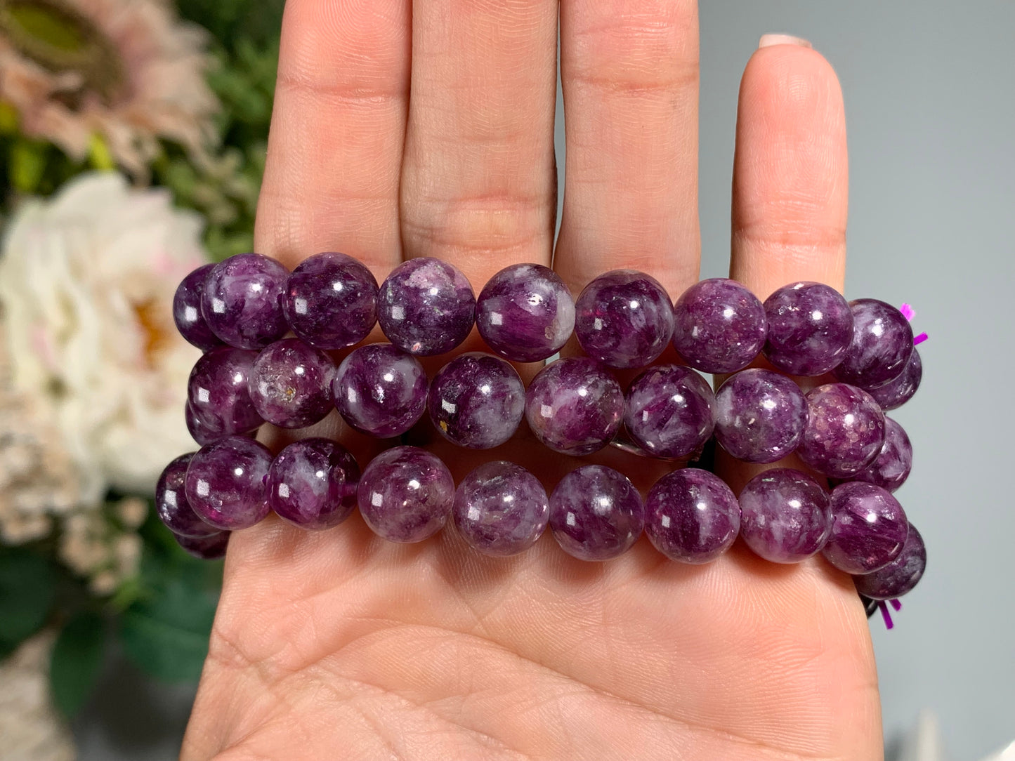 10mm Lepidolite Bracelet