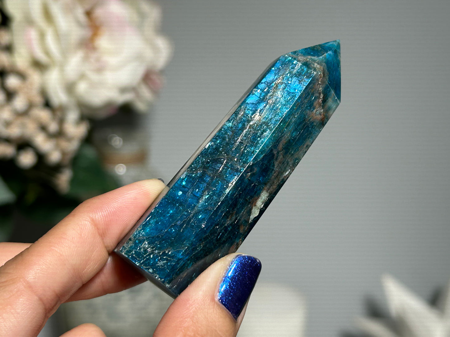 Blue Apatite Tower