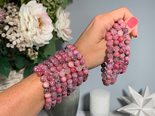 8mm Rhodonite Bracelet