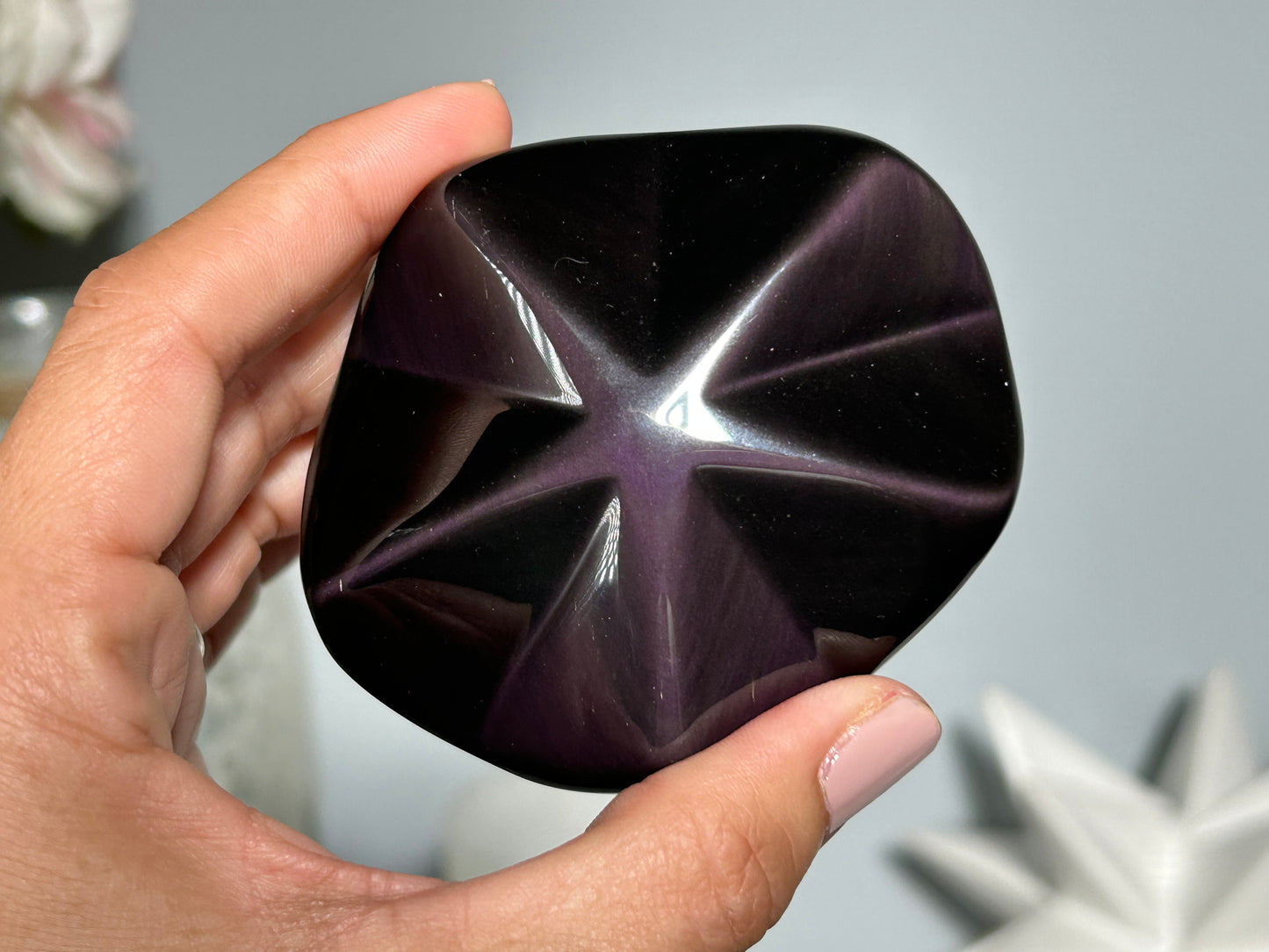 Rainbow Obsidian Star (3", 75mm)