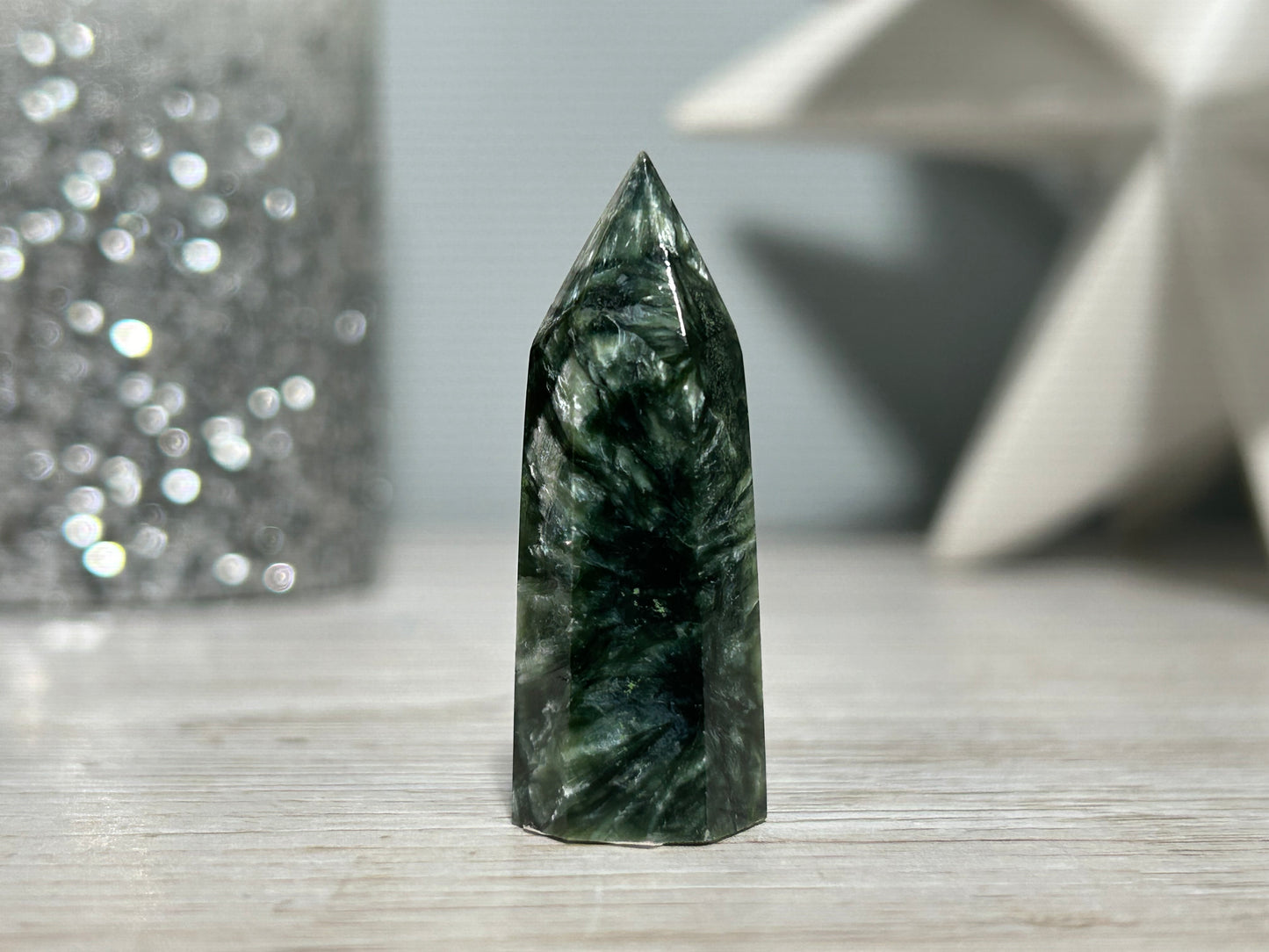 Seraphinite Tower (1.6", 41mm)