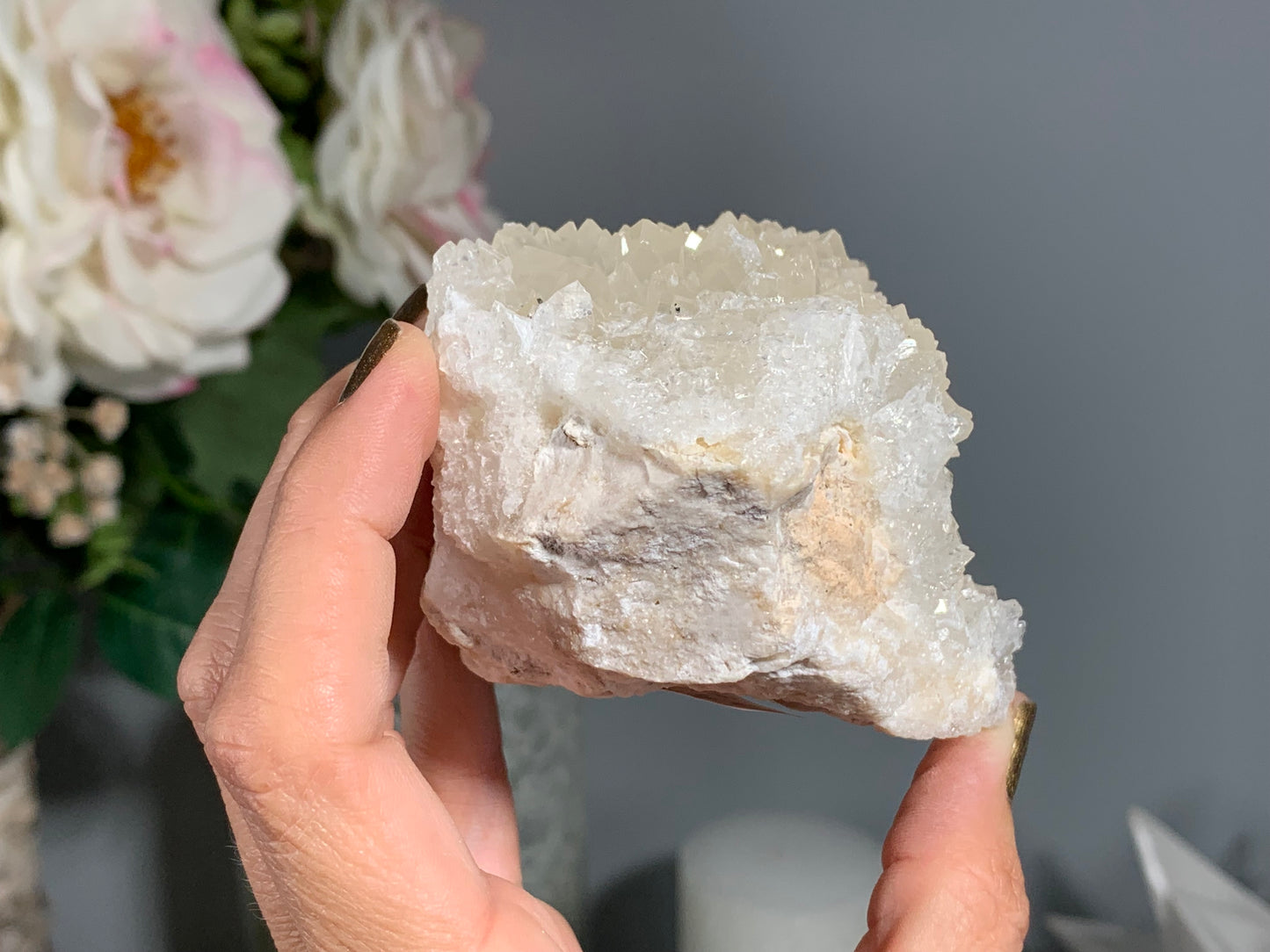 Natural Premium Calcite Flower (2.9", 74mm)