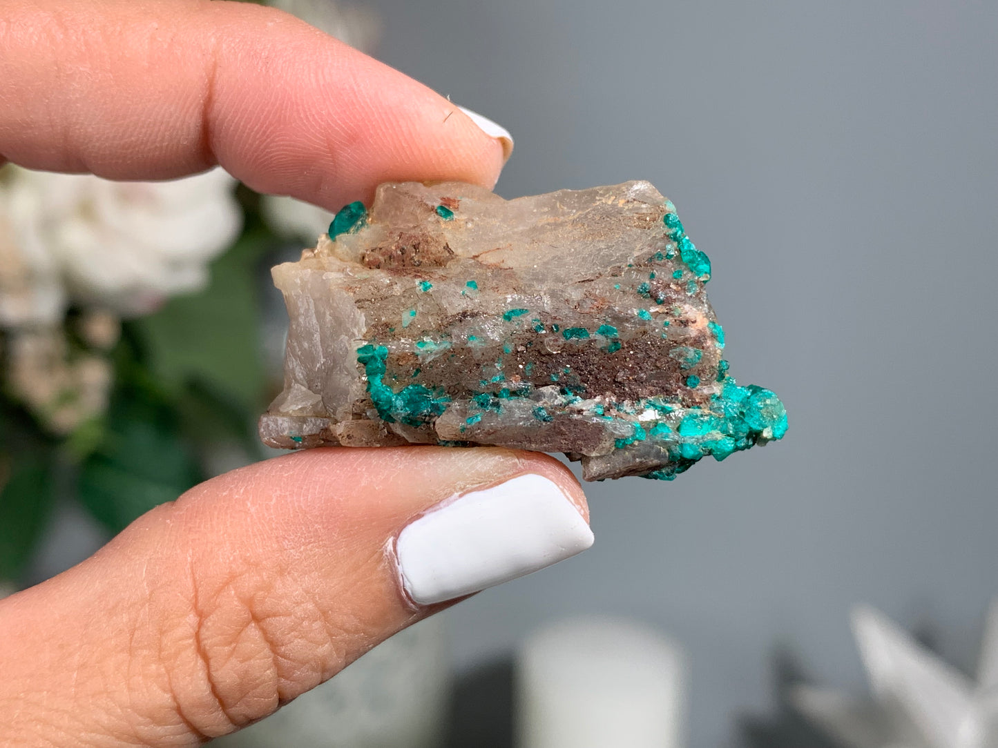 Natural Dioptase (1.5", 39mm)