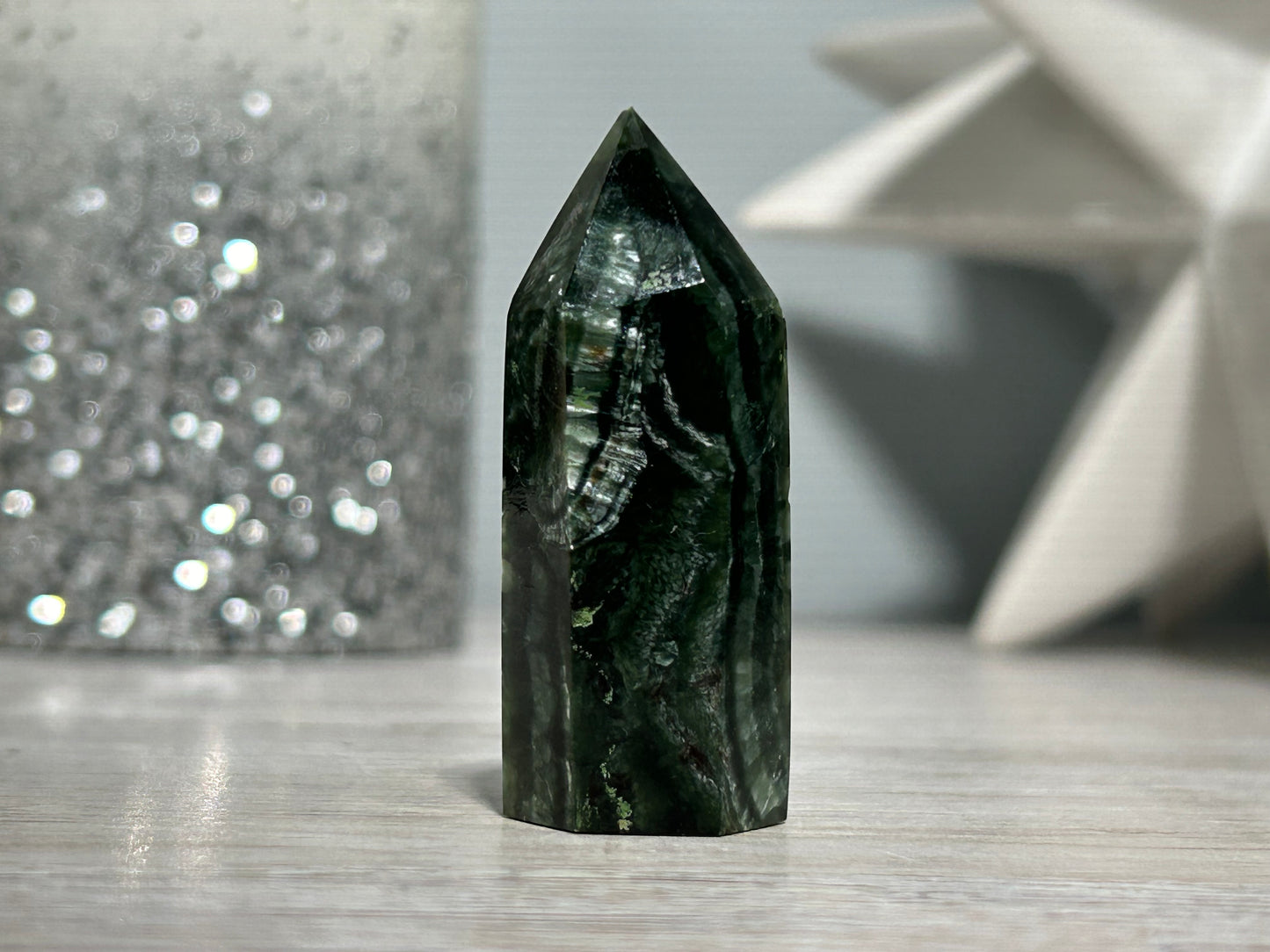 Seraphinite Tower (2", 50mm)