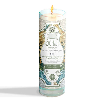 Good Health Prayer Candle 8" (9.5 oz)