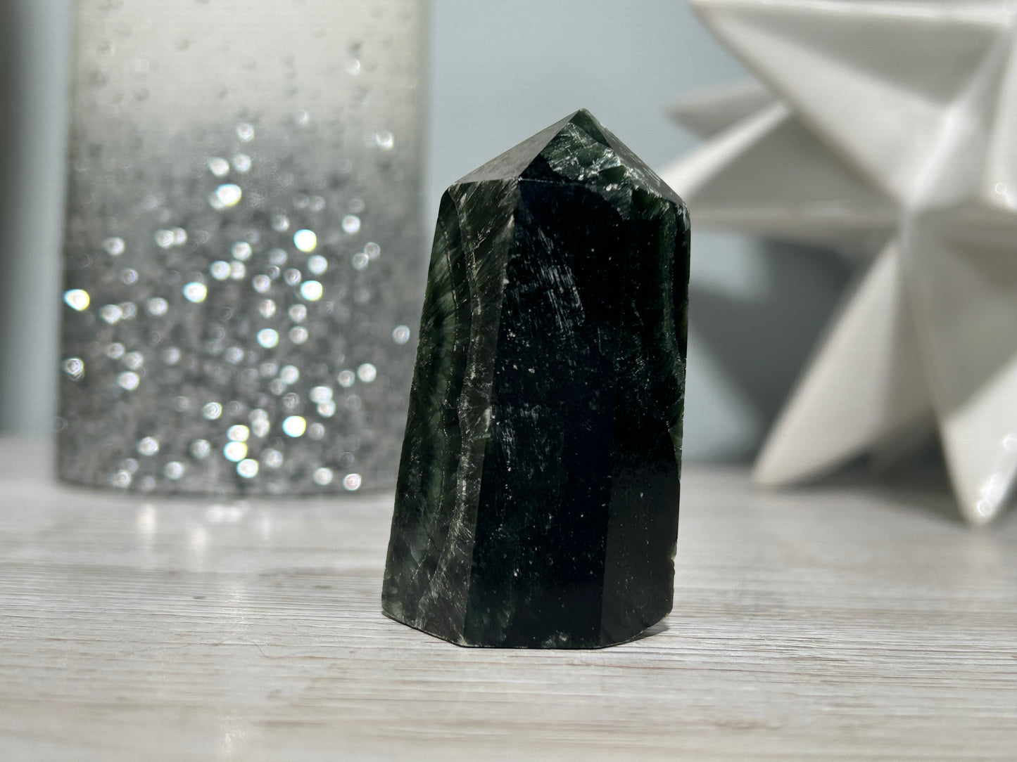 Seraphinite Tower (2.3", 59mm)