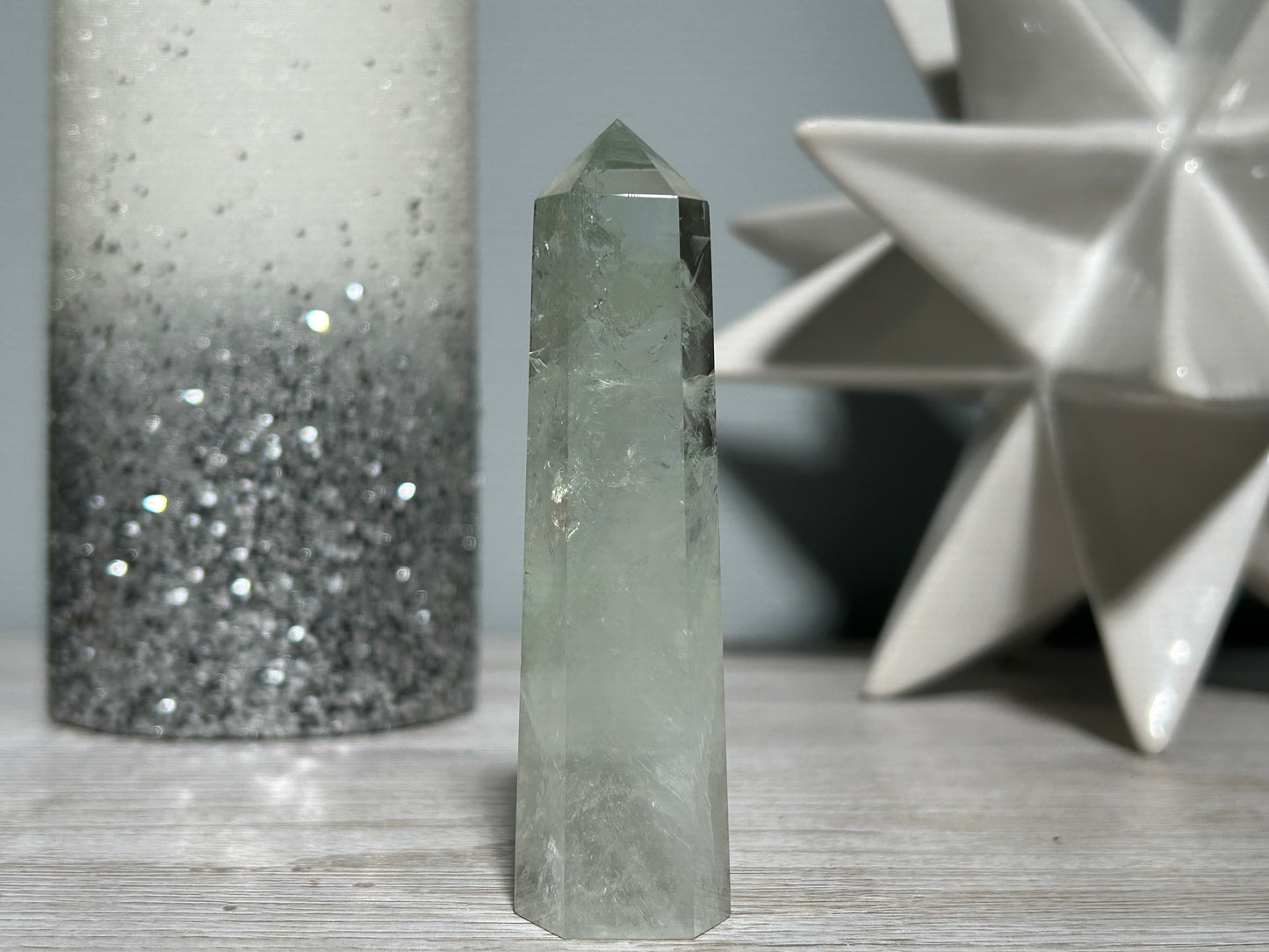 Prasiolite Tower (3.3", 84mm)