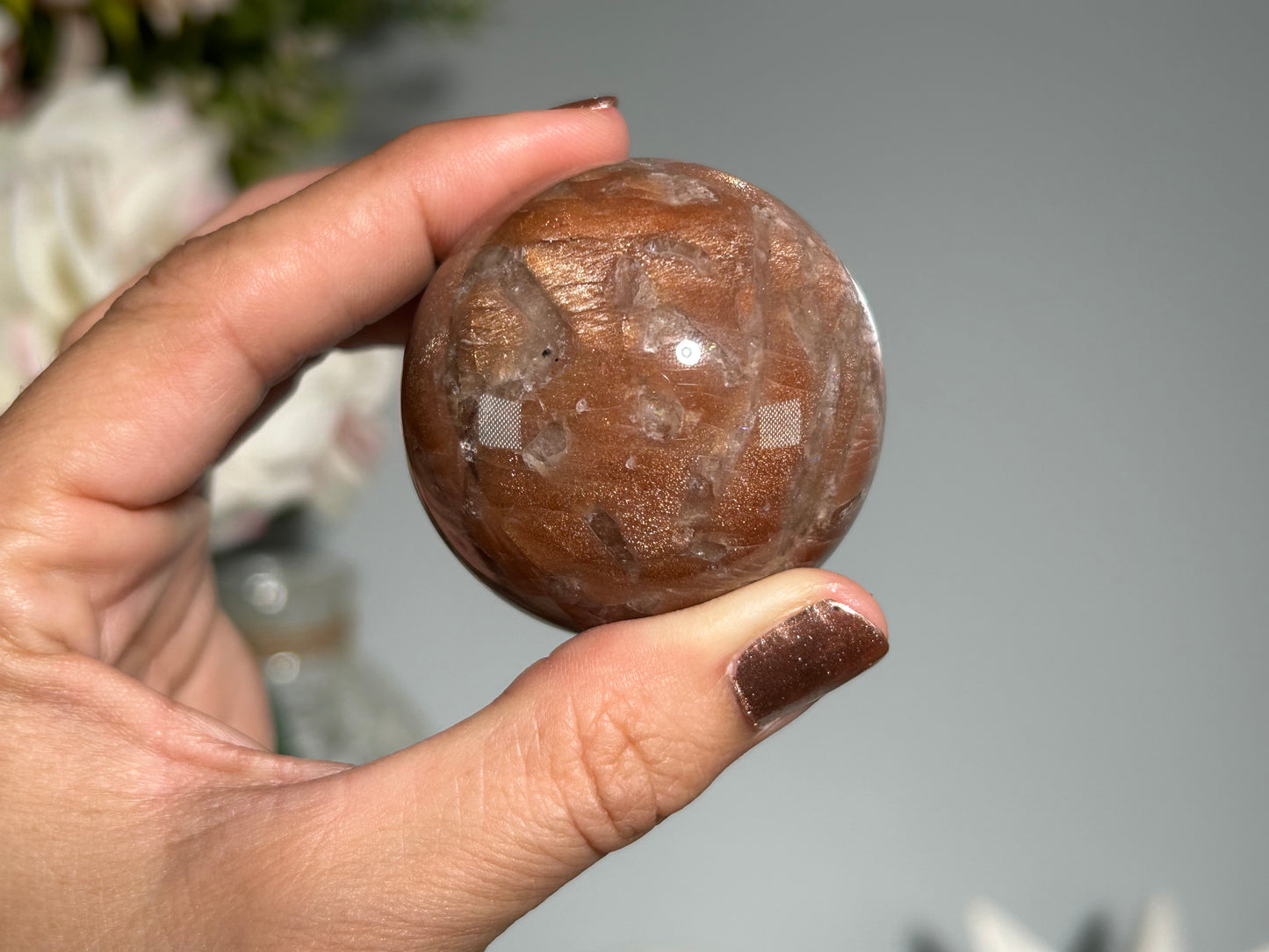 Confetti Sunstone Sphere (1.8", 47mm)