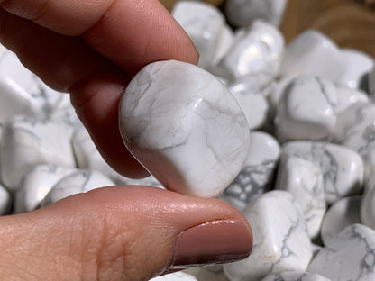 Tumbled White Howlite