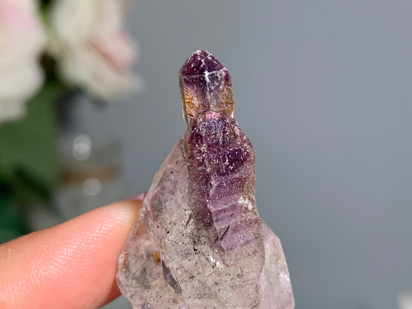 Amethyst Scepter (1.3", 33mm)