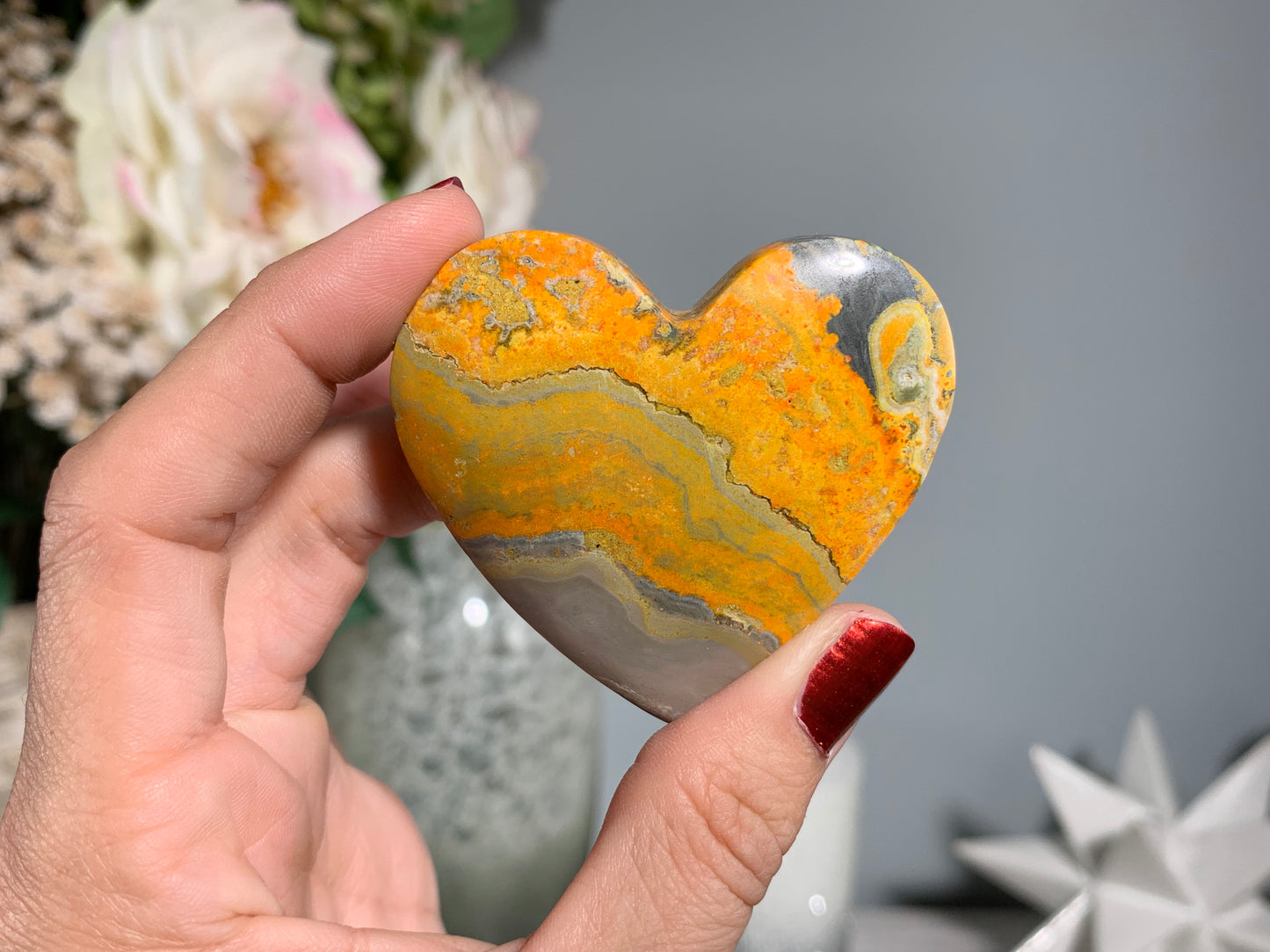 Bumblebee Jasper Heart