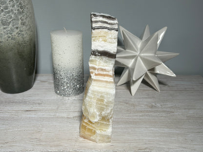 Tri-Color Calcite (8.7", 220mm)
