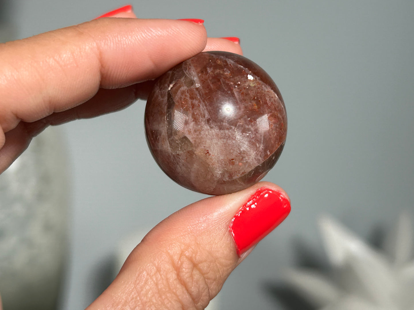 Confetti Sunstone Sphere (1.1", 29mm)