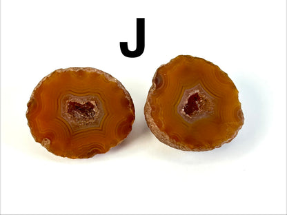 Warring States Agate Pair