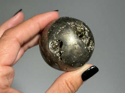 Pyrite Sphere (1.7", 44mm)