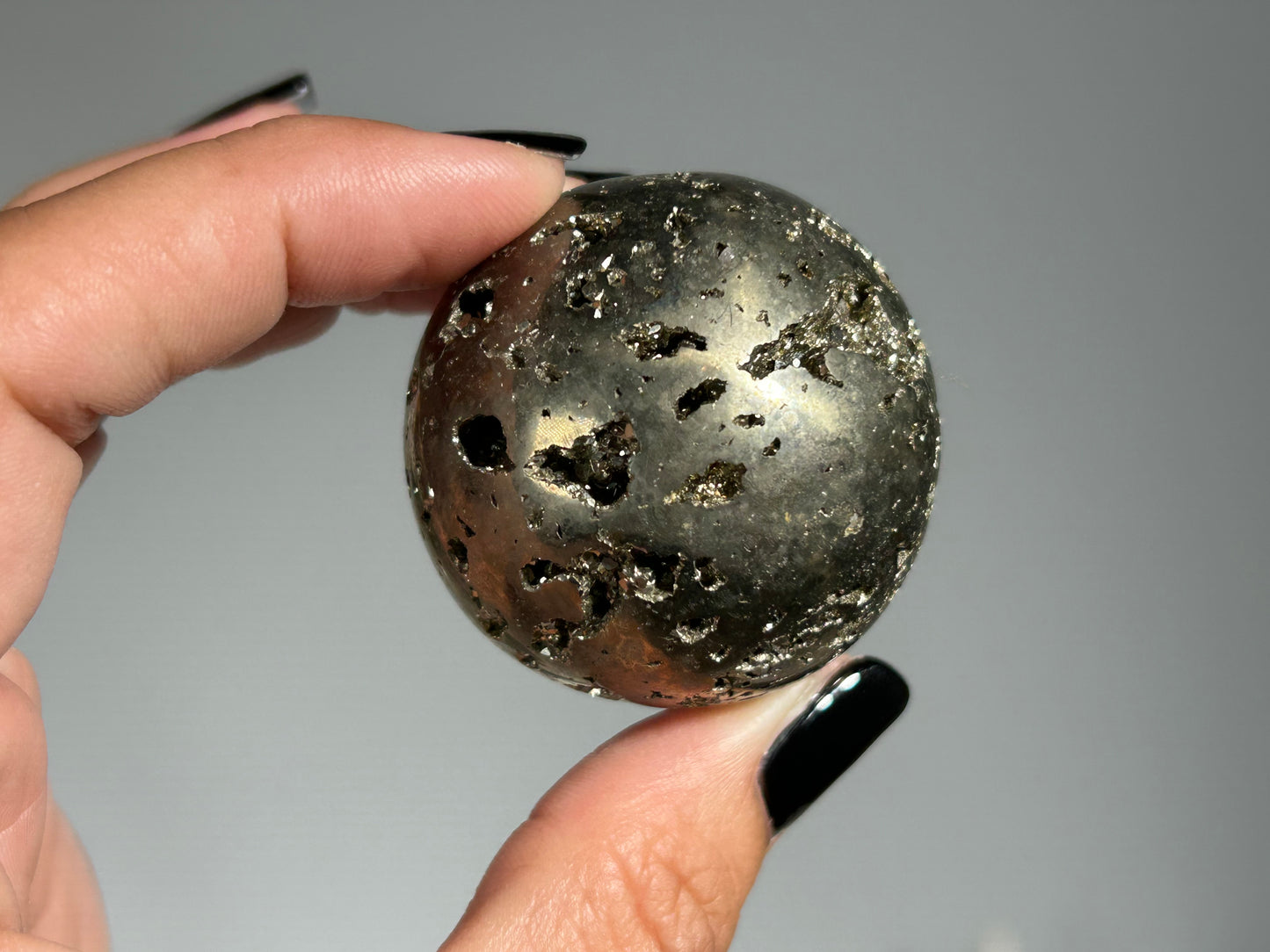 Pyrite Sphere (1.6", 41mm)