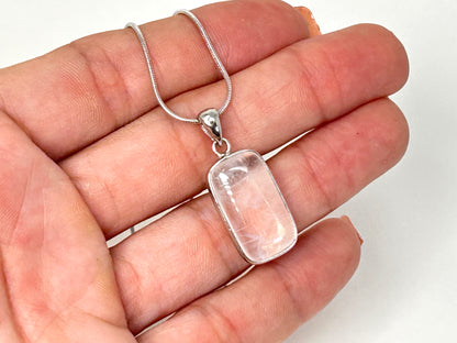 Blue Rutile Quartz Pendant