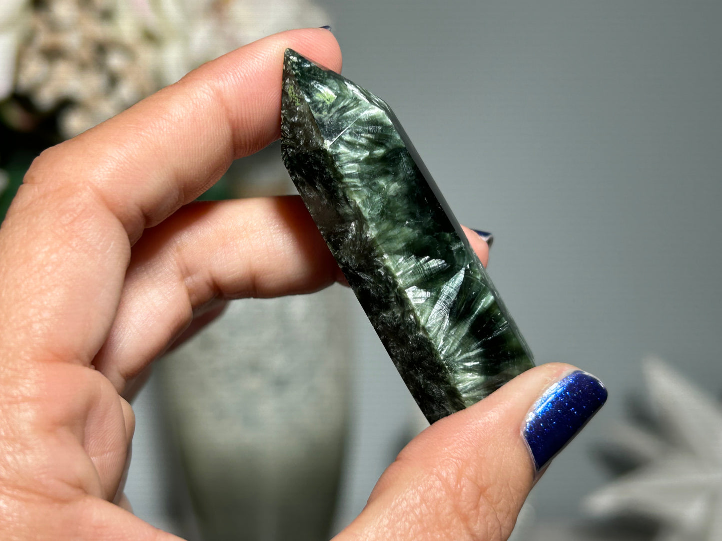 Seraphinite Tower (2.2", 56mm)