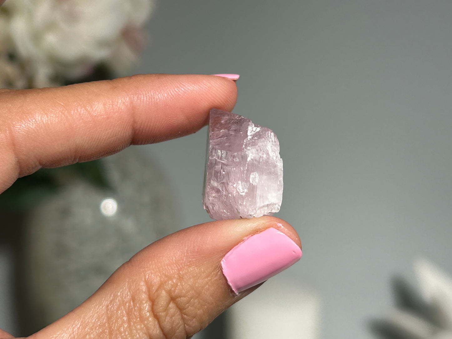 Natural Purple Kunzite Point (1", 26mm)