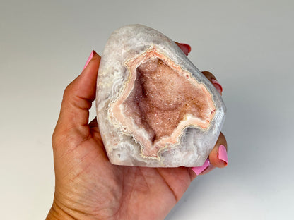 Pink Amethyst Freeform (3.2", 82mm)