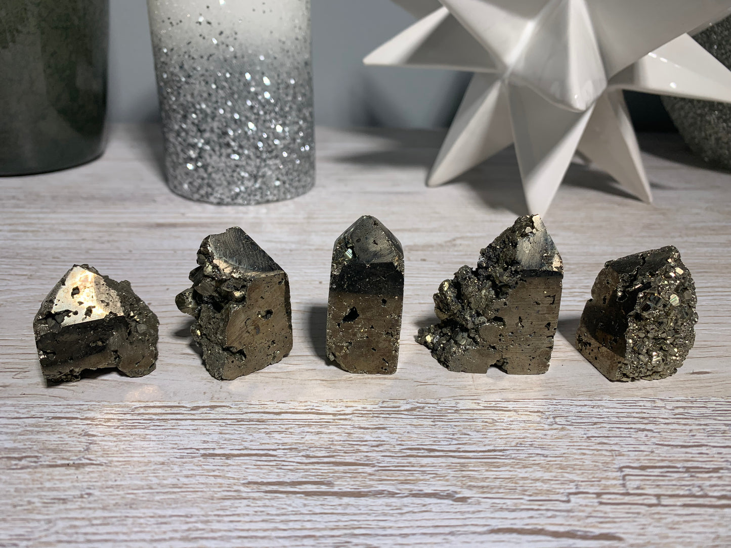 Pyrite Geode Obelisk Small