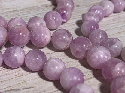 10mm Purple Kunzite Bracelet