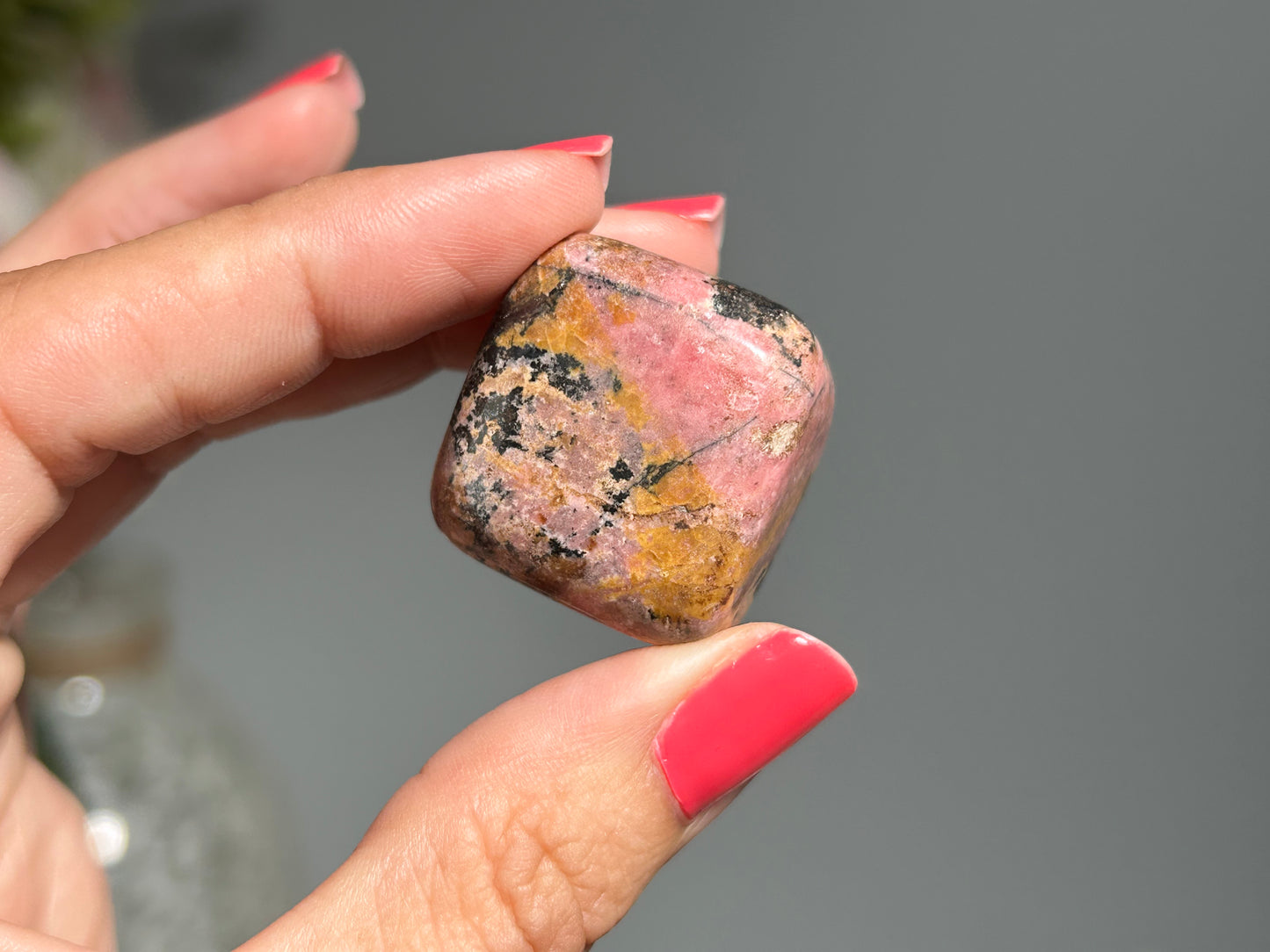 Tumbled Rhodonite XL