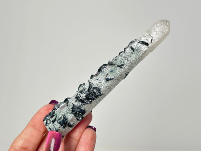 Sphalerite on Quartz (4.7", 120mm)