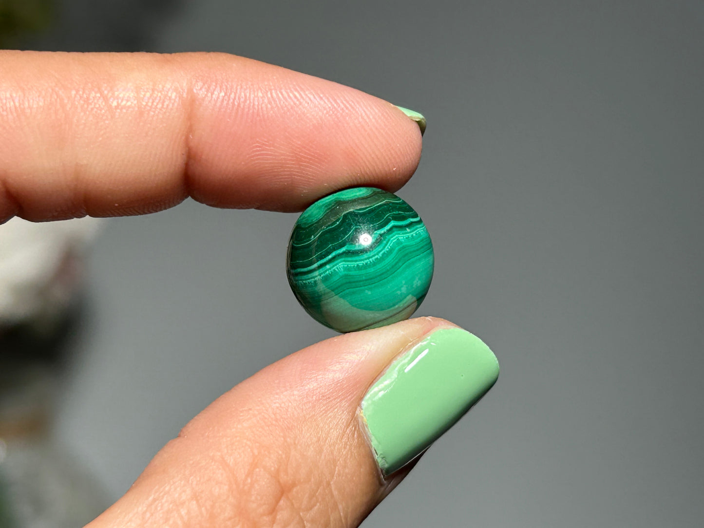 Mini Malachite Sphere