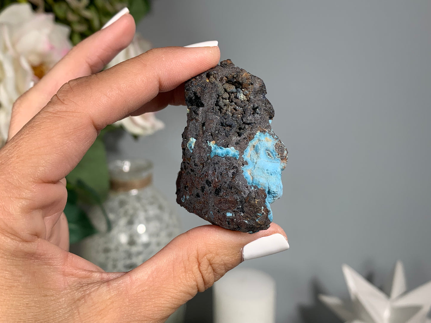 Natural Shattuckite (2.5", 63mm)