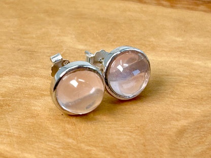 Rose Quartz Earrings