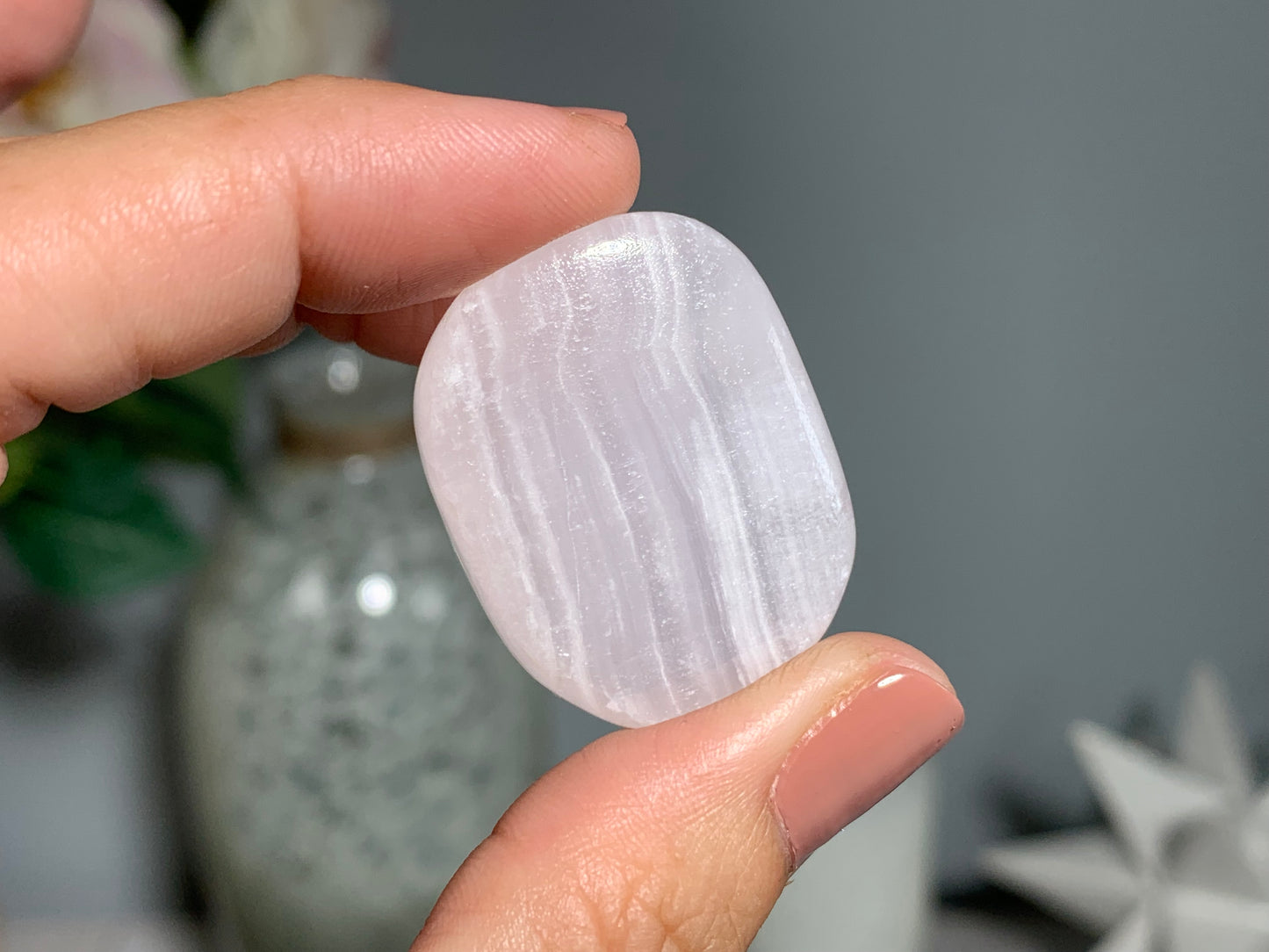 Tumbled Pink Calcite