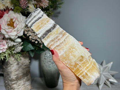 Tri-Color Calcite (8.7", 220mm)