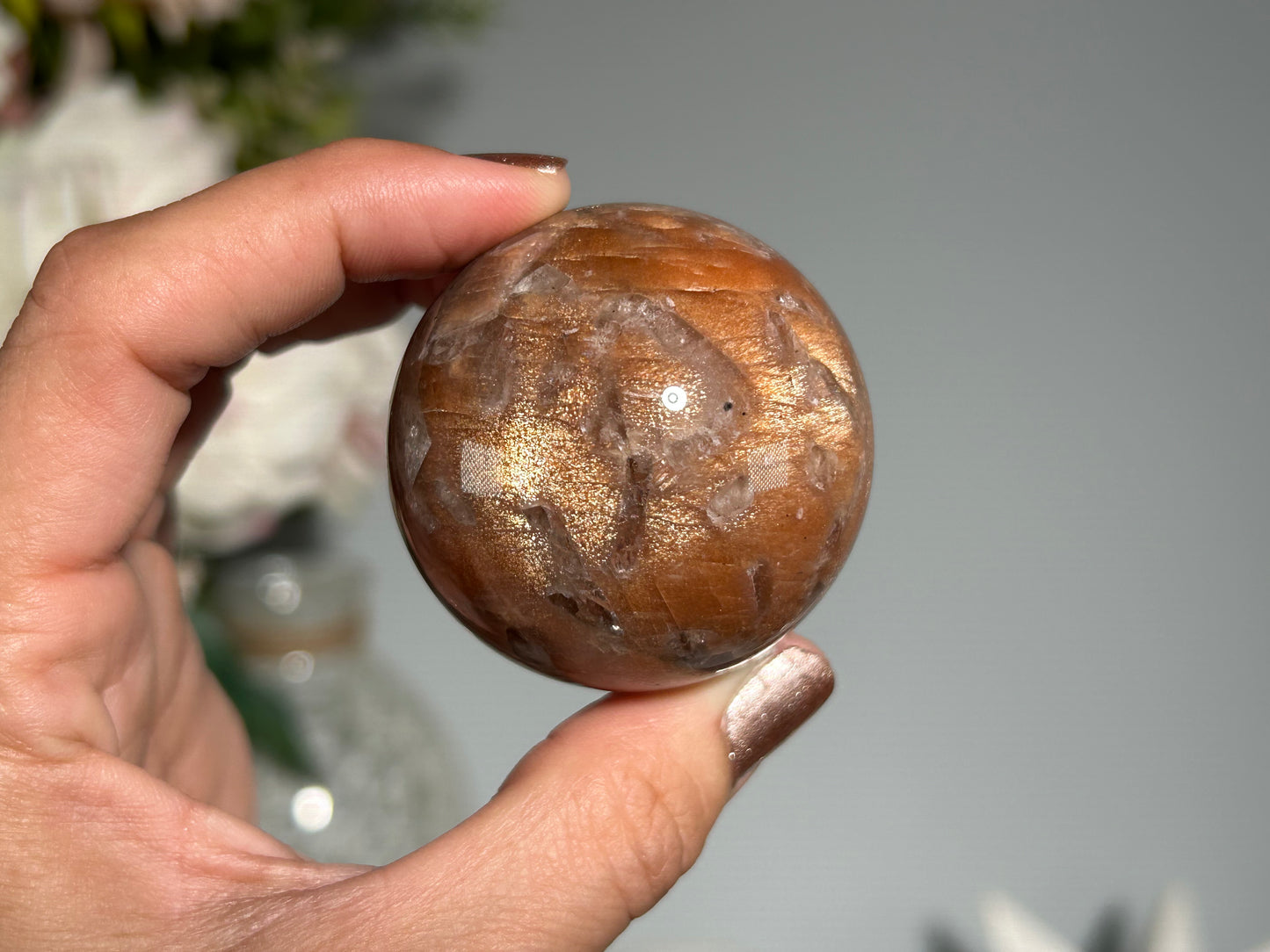 Confetti Sunstone Sphere (1.8", 47mm)