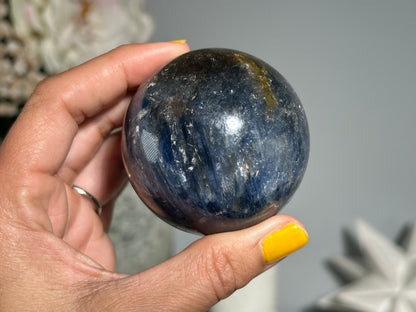 Blue Kyanite Sphere (2.2", 56mm)