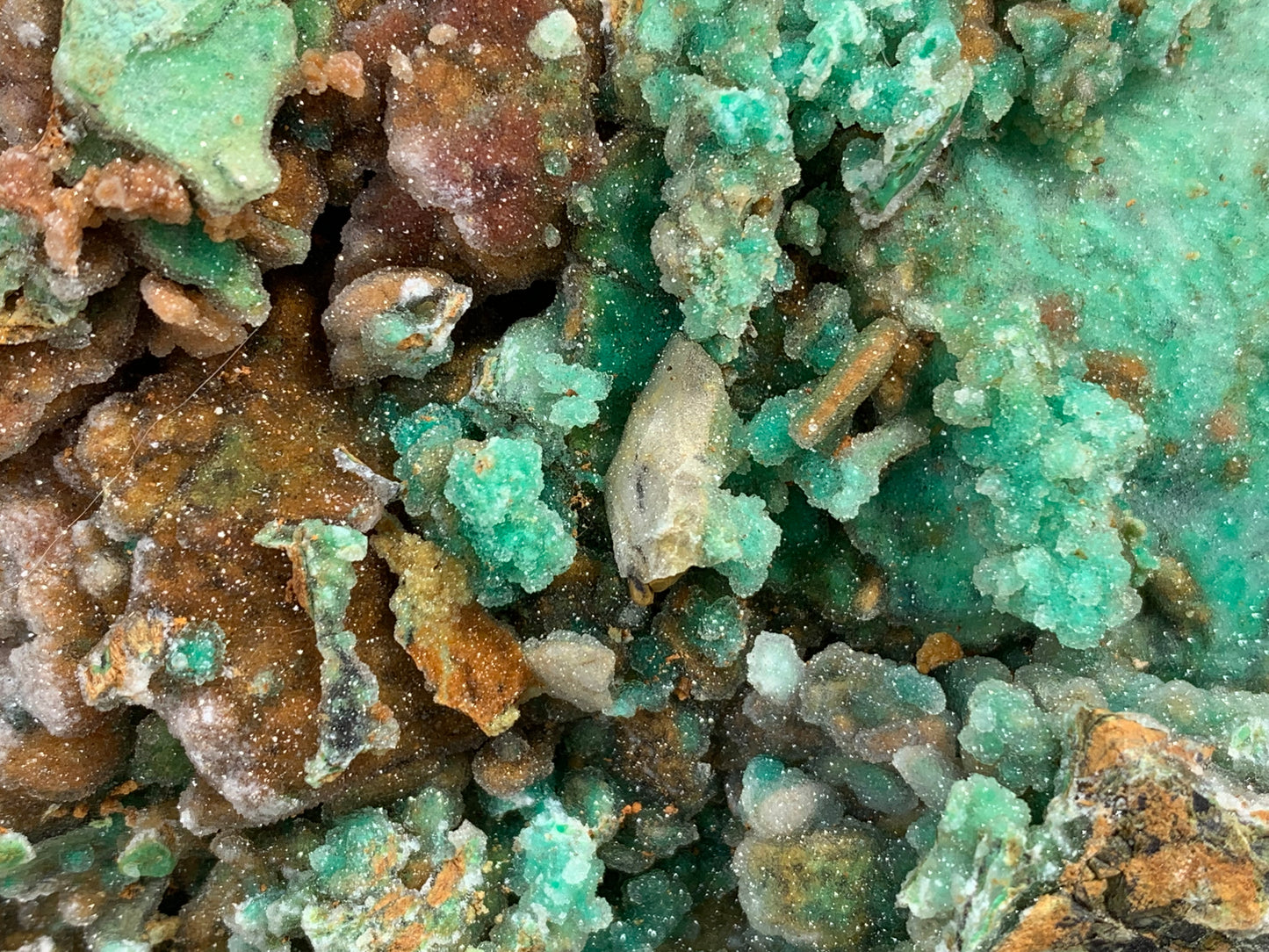 Druzy Chrysoprase (6.8", 174mm)