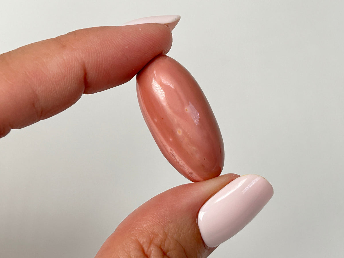 Pink Opal Shiva Lingam (1.2", 30mm)