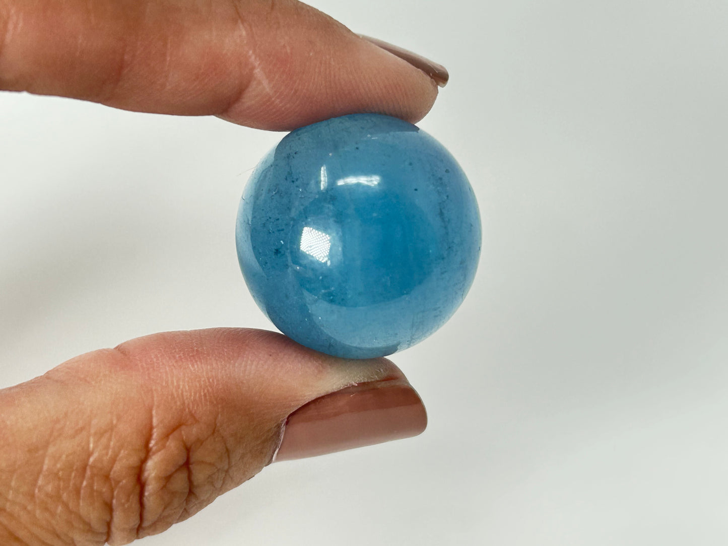 Aquamarine Sphere (0.9", 24mm)