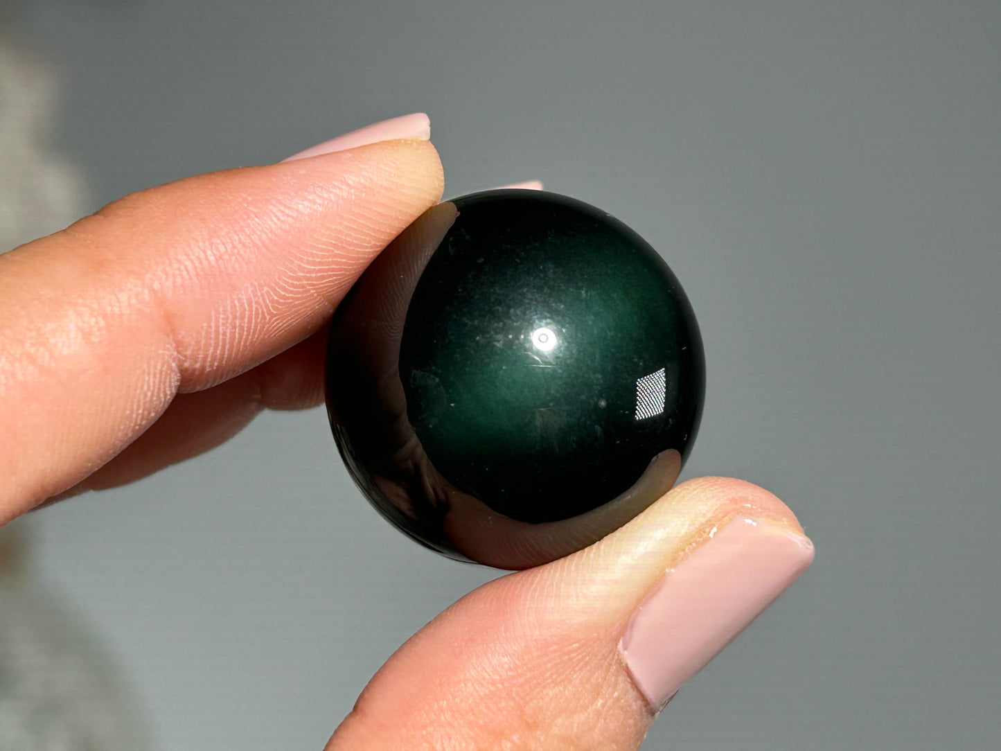 Small Rainbow Obsidian Sphere