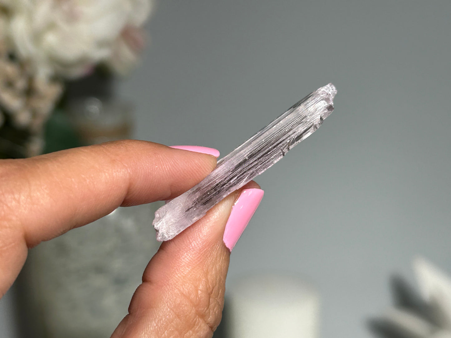 Natural Purple Kunzite Point (1.9", 47mm)