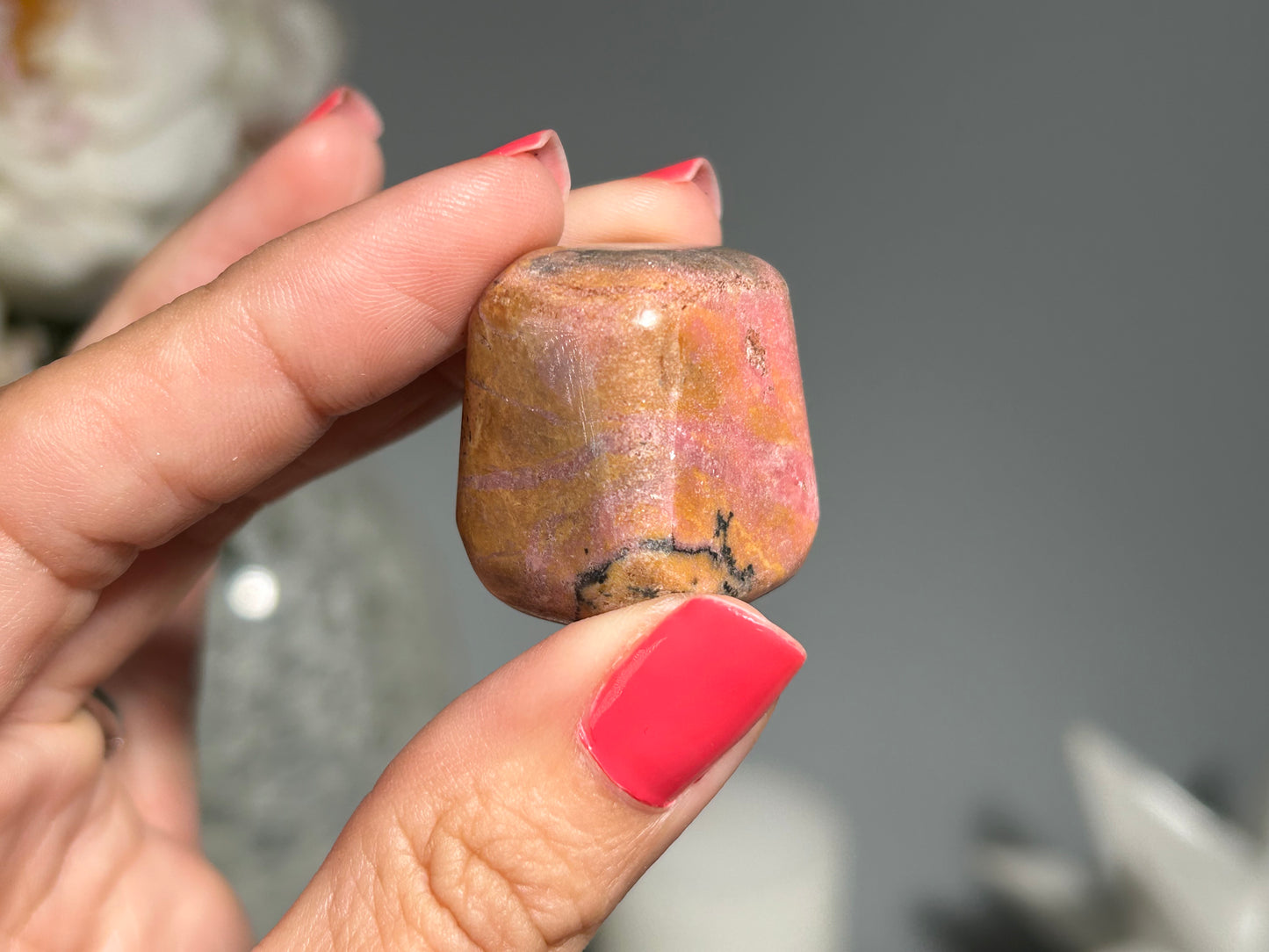 Tumbled Rhodonite XL