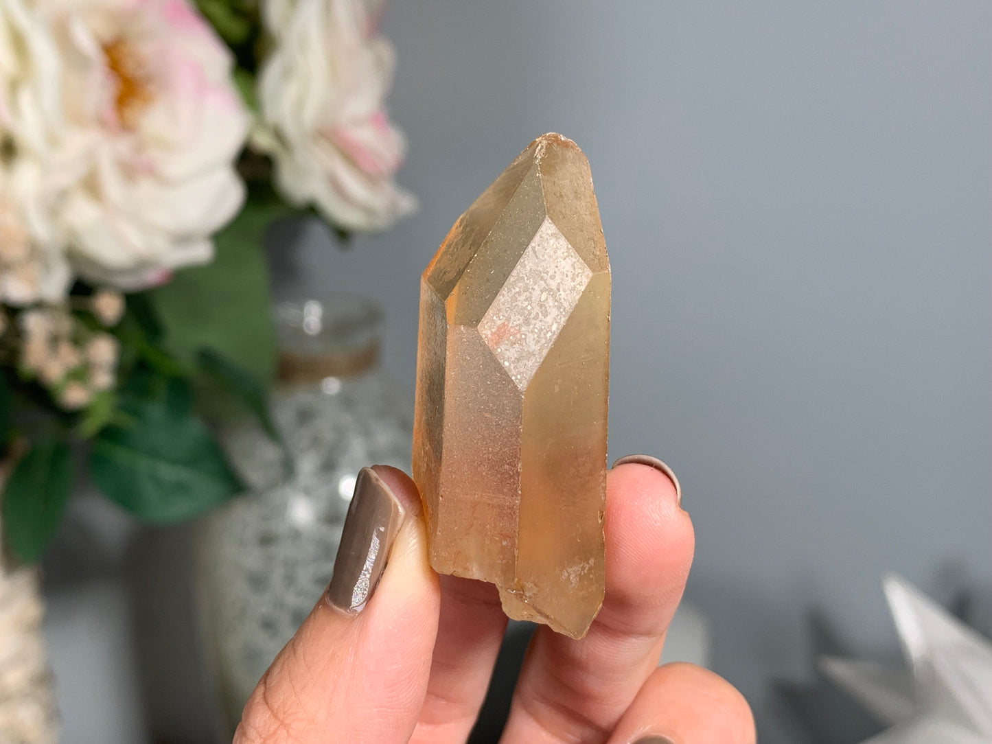 Congo Smoky Citrine Point (2.1", 52mm)