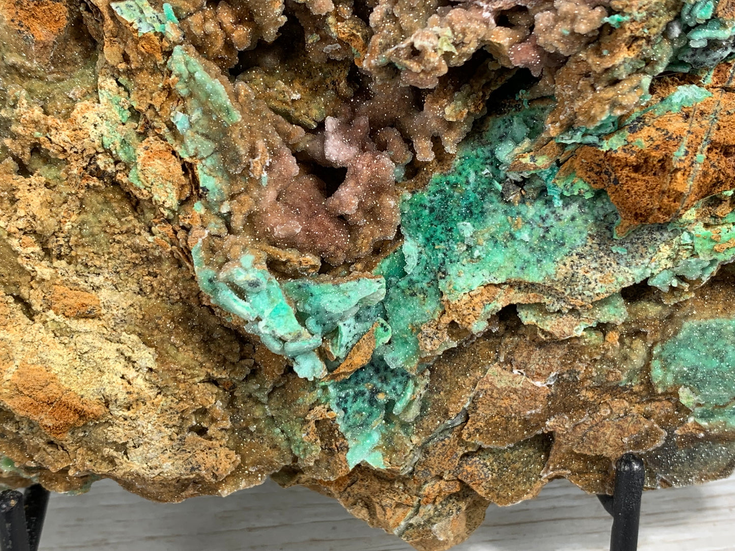 Druzy Chrysoprase (5.5", 140mm)