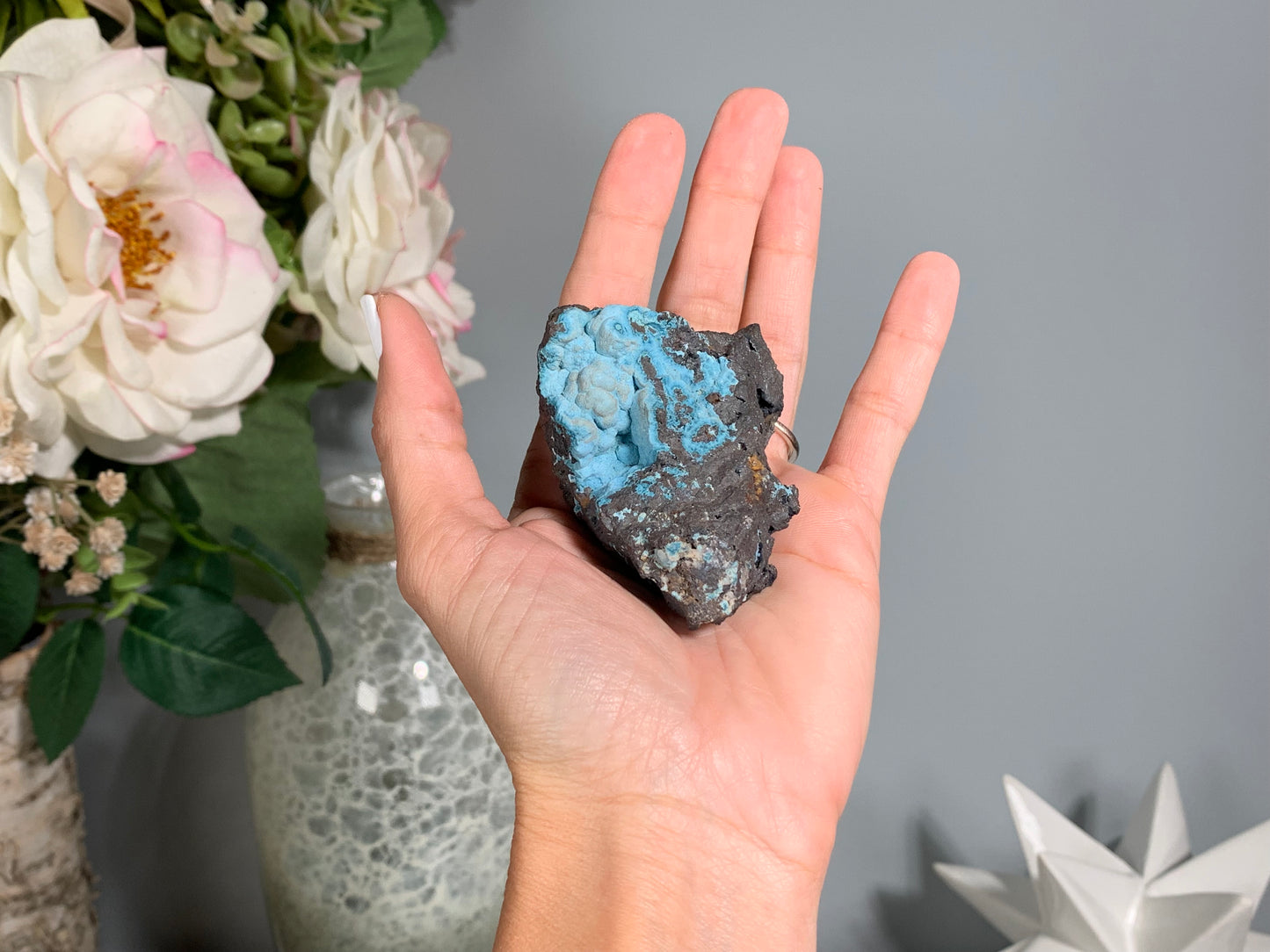 Natural Shattuckite (2.5", 63mm)