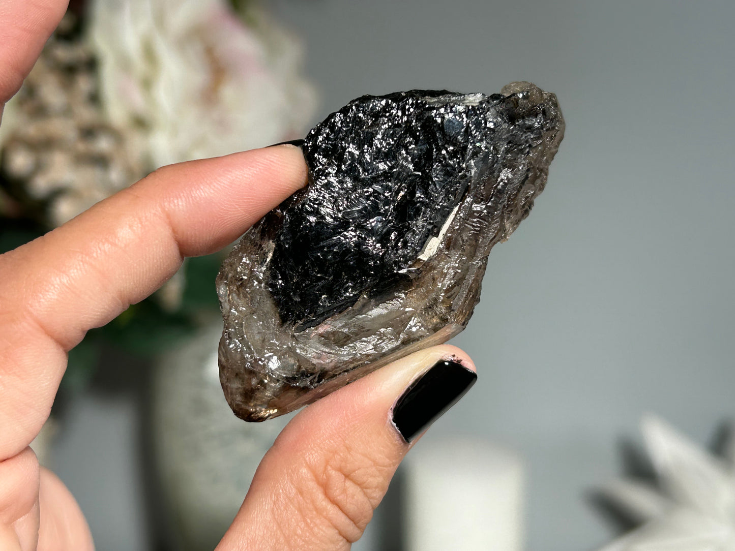 Smoky Elestial Quartz (2.6", 67mm)