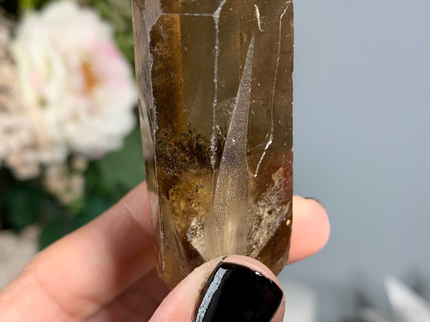 Congo Smoky Citrine Point (3", 76mm)