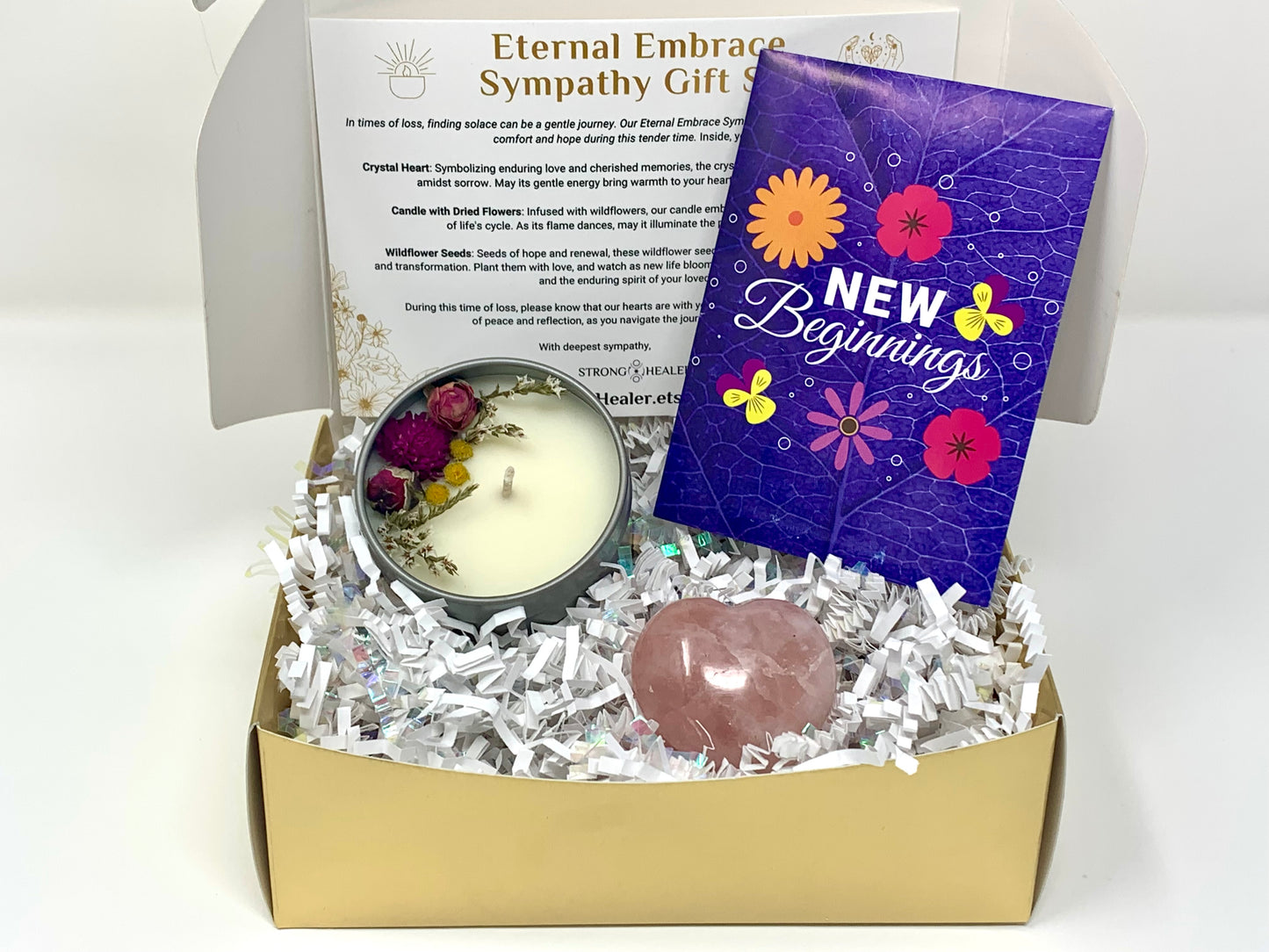 Eternal Embrace Sympathy Gift Set (2oz Candle)